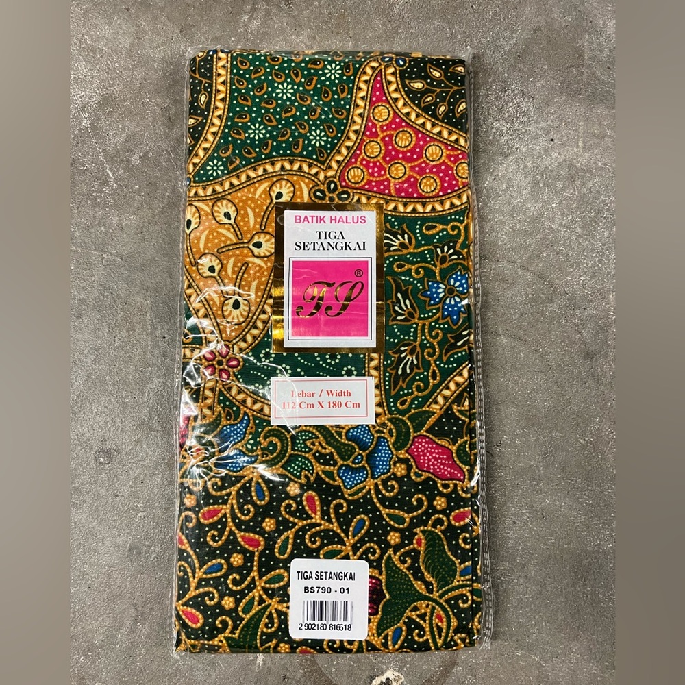 Traditional batik tube dress